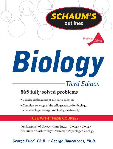 Обложка книги Schaum's Outlines - Biology