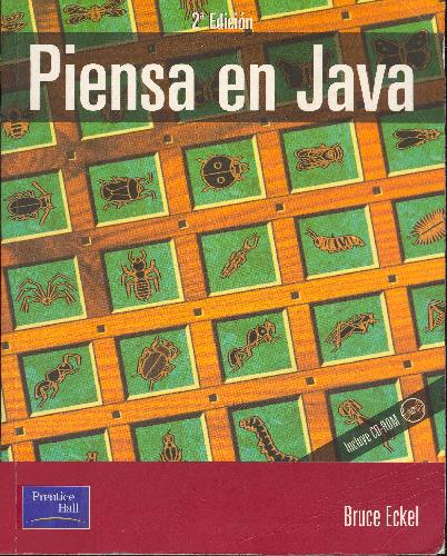 Обложка книги Piensa en Java