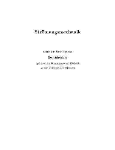 Обложка книги Stroemungsmechanik 002