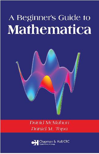 Обложка книги A Beginner's Guide to Mathematica