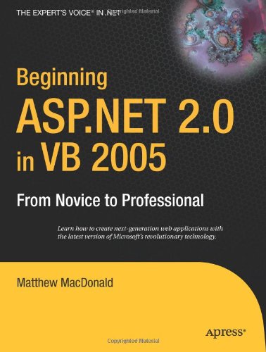 Обложка книги Beginning ASP NET 2 0 in VB 2005 From Novice to Professional Apr 2006