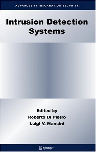 Обложка книги Intrusion Detection Systems (Advances in Information Security)