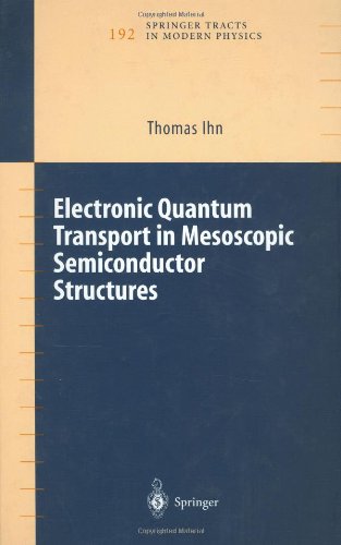 Обложка книги Electronic Quantum Transport in Mesoscopic Semiconductor Structures