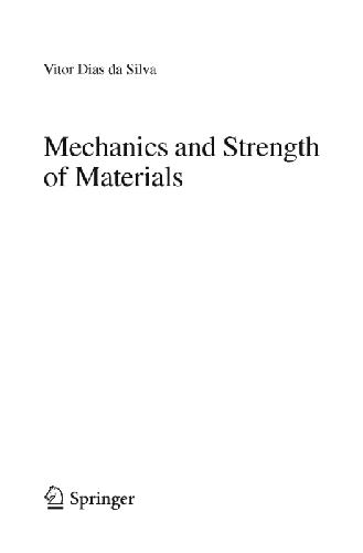 Обложка книги Mechanics and Strength of Materials