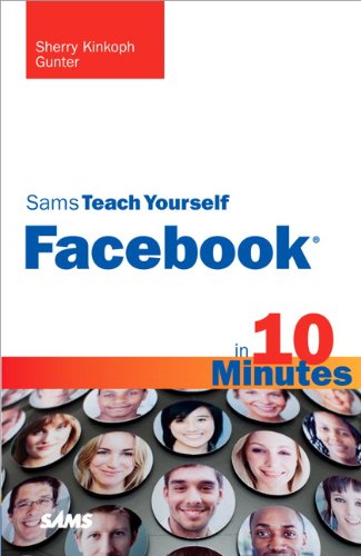 Обложка книги Sams Teach Yourself Facebook in 10 Minutes