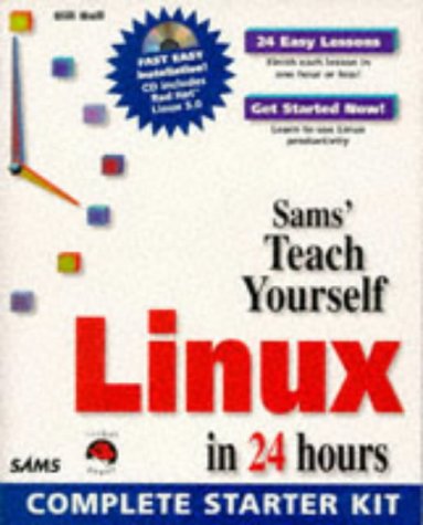 Обложка книги Sams Teach Yourself Linux In 24 Hours