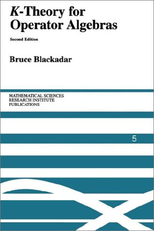 Обложка книги K-theory for operator algebras