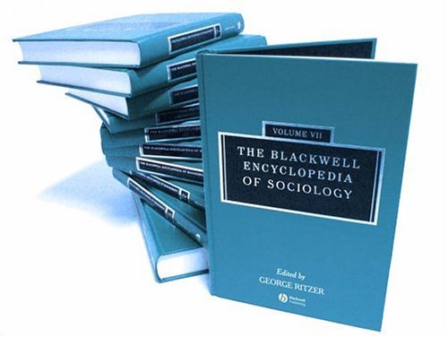 Обложка книги The Blackwell Encyclopedia of Sociology