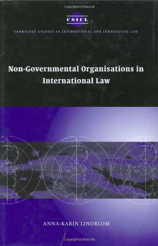 Обложка книги Non-Governmental Organisations in International Law (Cambridge Studies in International and Comparative Law)