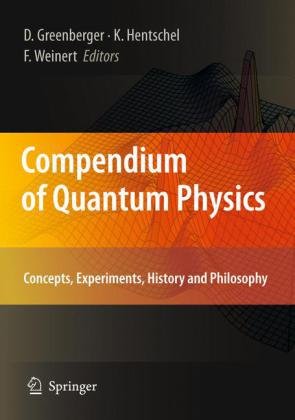 Обложка книги Compendium of Quantum Physics: Concepts, Experiments, History and Philosophy