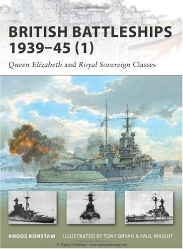 Обложка книги British Battleships 1939–45 (1): Queen Elizabeth and Royal Sovereign Classes