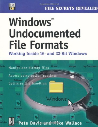 Обложка книги Windows Undocumented File Formats - Working Inside 16- And 32- Bit Windows