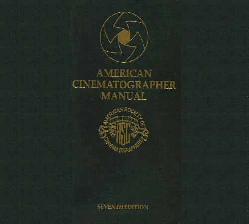 Обложка книги American Cinematographer Manual