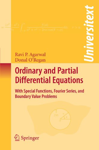 Обложка книги Ordinary and Partial Differential Equations: With Special Functions, Fourier Series, and Boundary Value Problems 