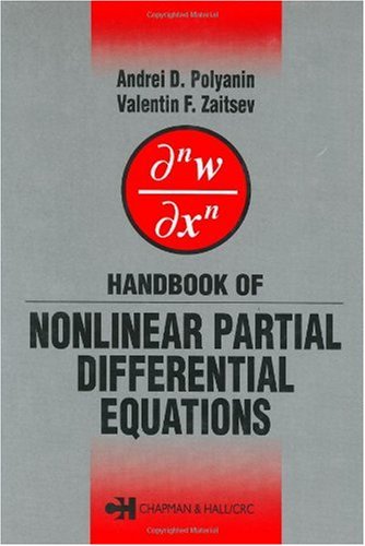 Обложка книги Handbook of Nonlinear Partial Differential Equations