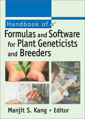 Обложка книги Handbook of Formulas and Software for Plant Geneticists and Breeders