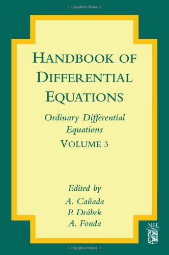 Обложка книги Handbook of Differential Equations: Ordinary Differential Equations, Volume 3