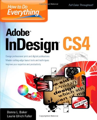 Обложка книги How To Do Everything Adobe InDesign CS4