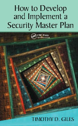 Обложка книги How to Develop and Implement a Security Master Plan
