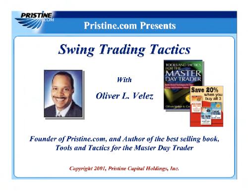 Обложка книги Swing Trading Tactics