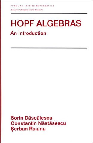 Обложка книги Hopf Algebra: An Introduction