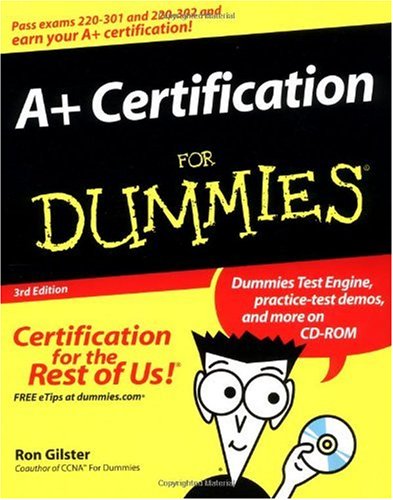 Обложка книги A+ Certification for Dummies