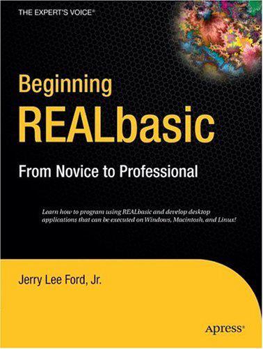 Обложка книги Beginning REALbasic: From Novice to Professional