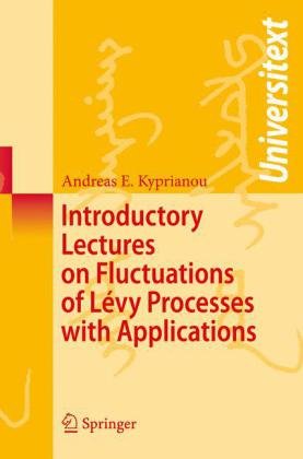Обложка книги Introductory Lectures on Fluctuations of Lévy Processes with Applications