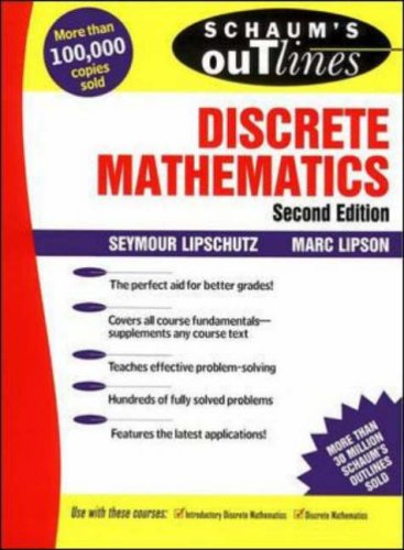 Обложка книги Schaum's Outline of Discrete Mathematics
