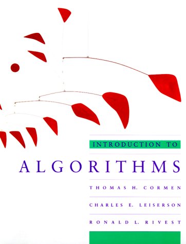 Обложка книги Introduction to Algorithms