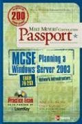 Обложка книги Mike Meyers' MCSE Windows Server 2003 Planning a Network Infrastructure  Certification Passport (Exam 70-293)