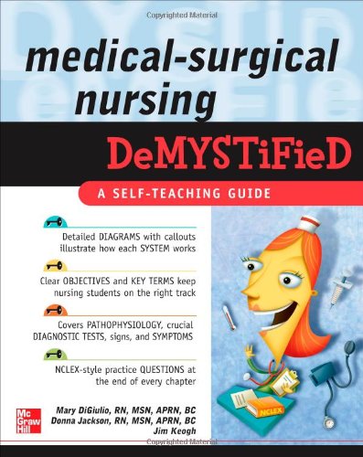 Обложка книги Medical-Surgical Nursing Demystified (Demystified Nursing)