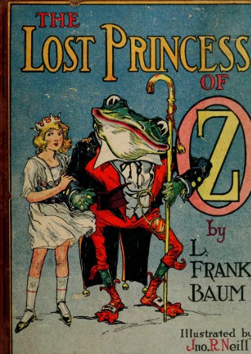 Обложка книги the lost princess of oz