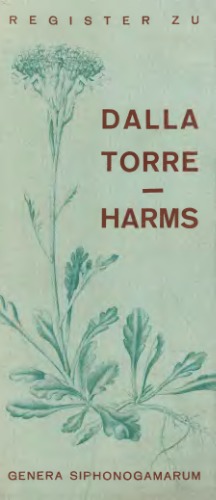 Обложка книги De dalla torre et Harms