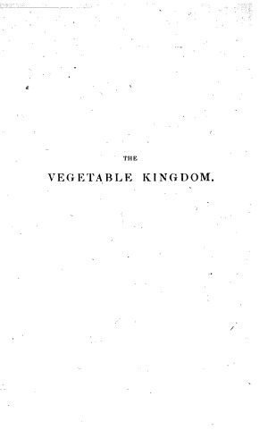 Обложка книги The vegetable kingdom