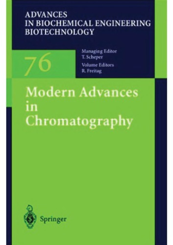 Обложка книги Modern Advances in Chromatography
