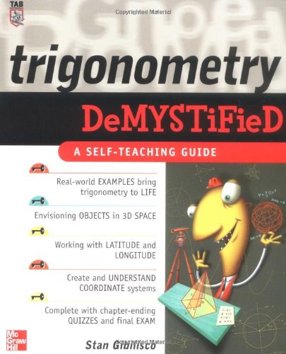 Обложка книги Trigonometry Demystified - A Self-Teaching Guide