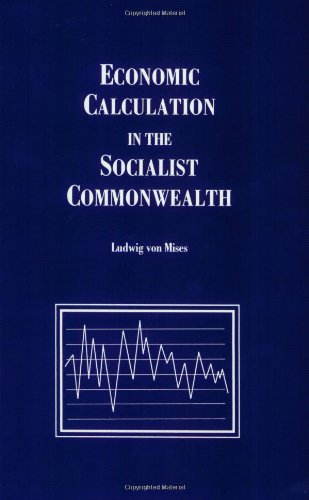 Обложка книги Economic Calculation in the Socialist Commonwealth