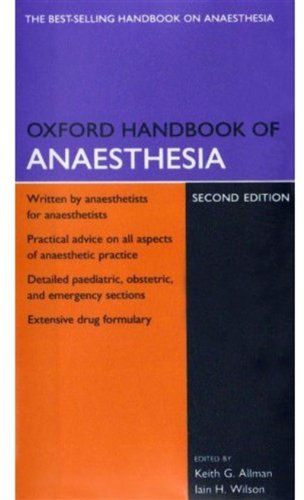Обложка книги Oxford Handbook Of Anaesthesia