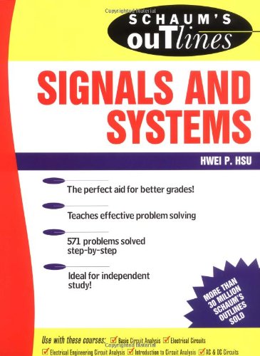 Обложка книги Schaum's outline of theory and problems of signal and systems