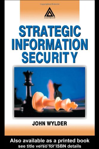 Обложка книги Strategic Information Security
