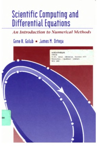 Обложка книги Scientific Computing and Differential Equations