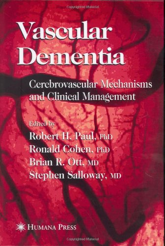 Обложка книги Vascular Dementia: Cerebrovascular Mechanisms and Clinical Management
