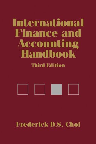 Обложка книги International Finance and Accounting Handbook, 3rd Edition