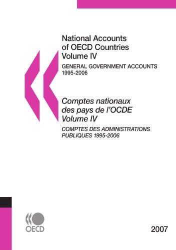 Обложка книги National Accounts of OECD Countries 2007, General Government Accounts: Edition 2007