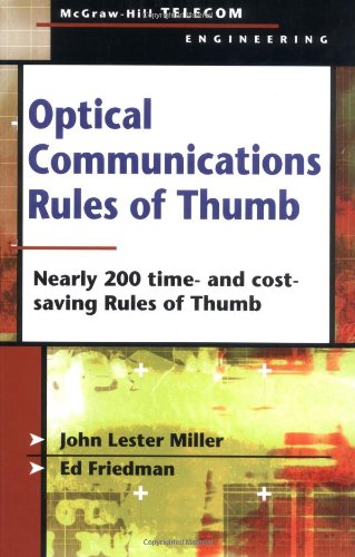 Обложка книги Optical Communications Rules of Thumb