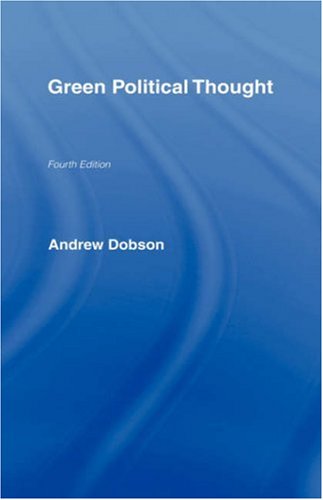 Обложка книги Green Political Thought