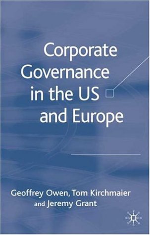 Обложка книги Corporate Governance in the US and Europe: Where Are We Now?