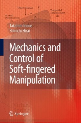 Обложка книги Mechanics and Control of Soft-fingered Manipulation