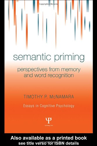 Обложка книги Semantic Priming: Perspectives from Memory and Word Recognition